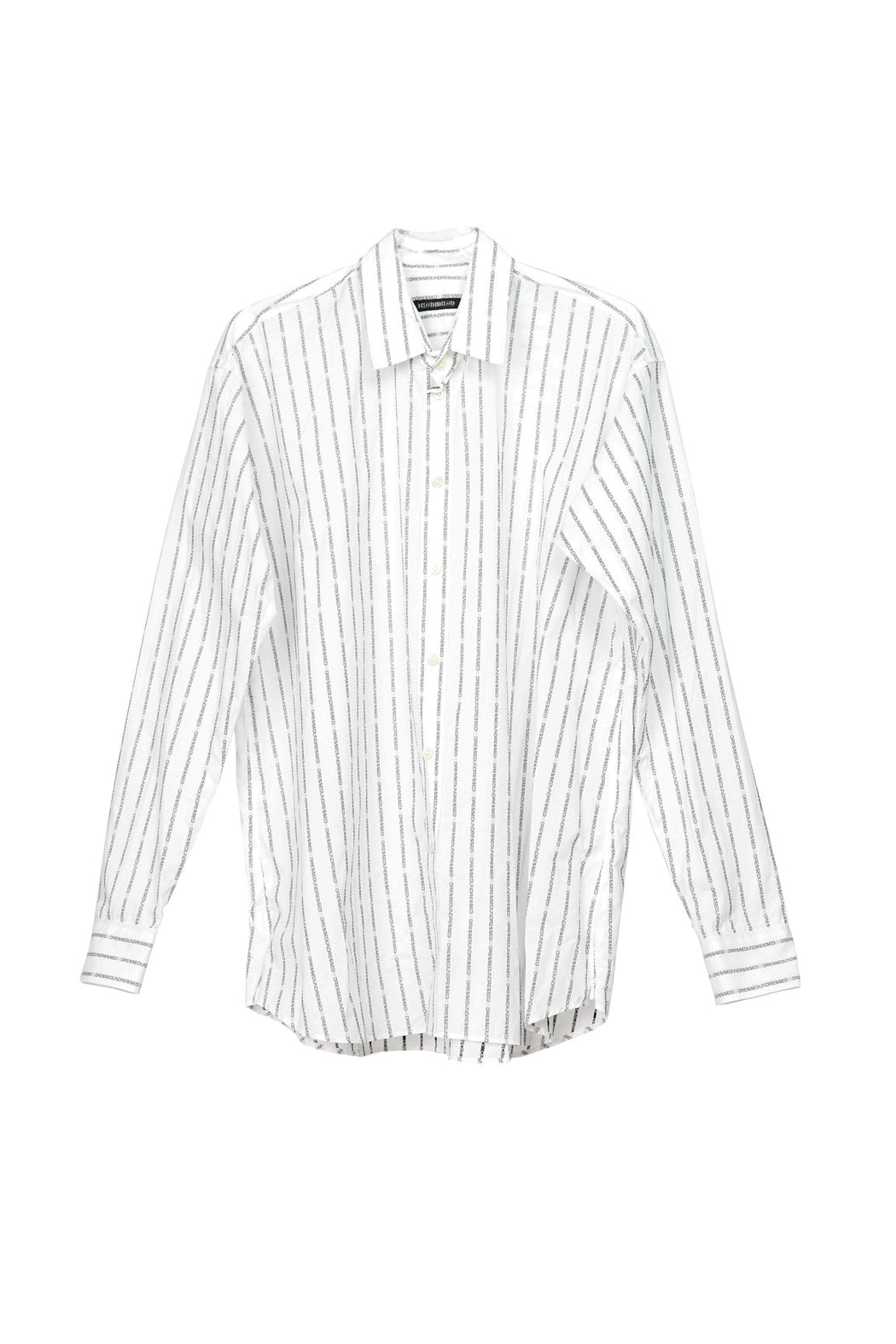 Logo Stripe Shirt - White/Black