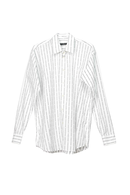 Logo Stripe Shirt - White/Black