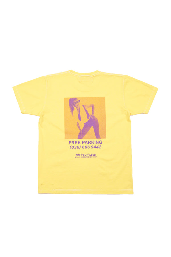 Free Parking S/S Tee - Yellow