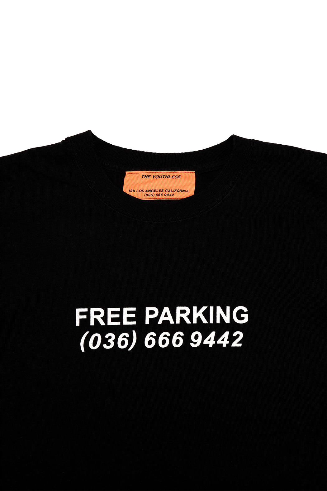 Free Parking L/S Tee - Black