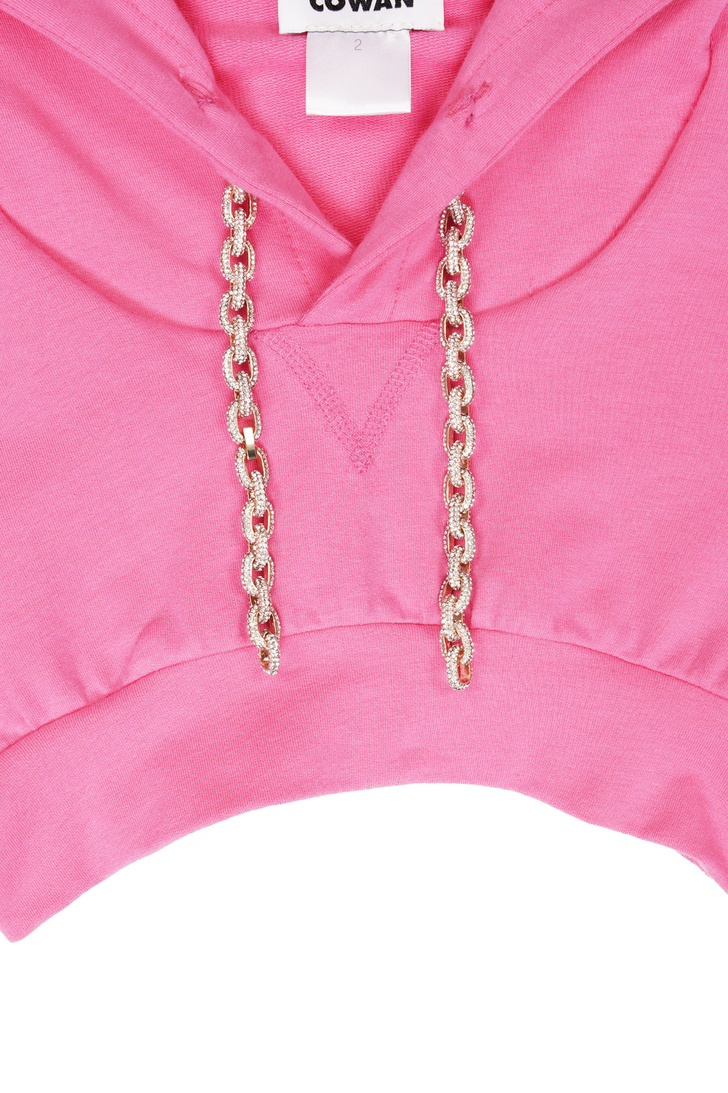 Cropped Sweatshirt - Pink