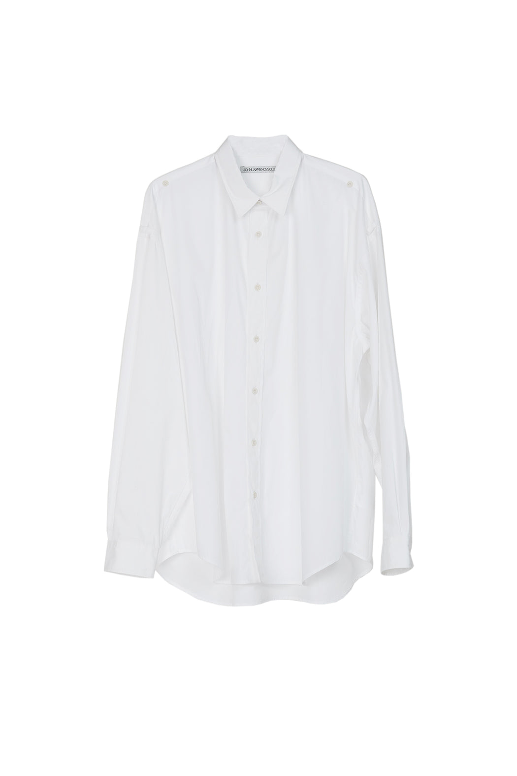 Roll Up Sleeve Shirt - White