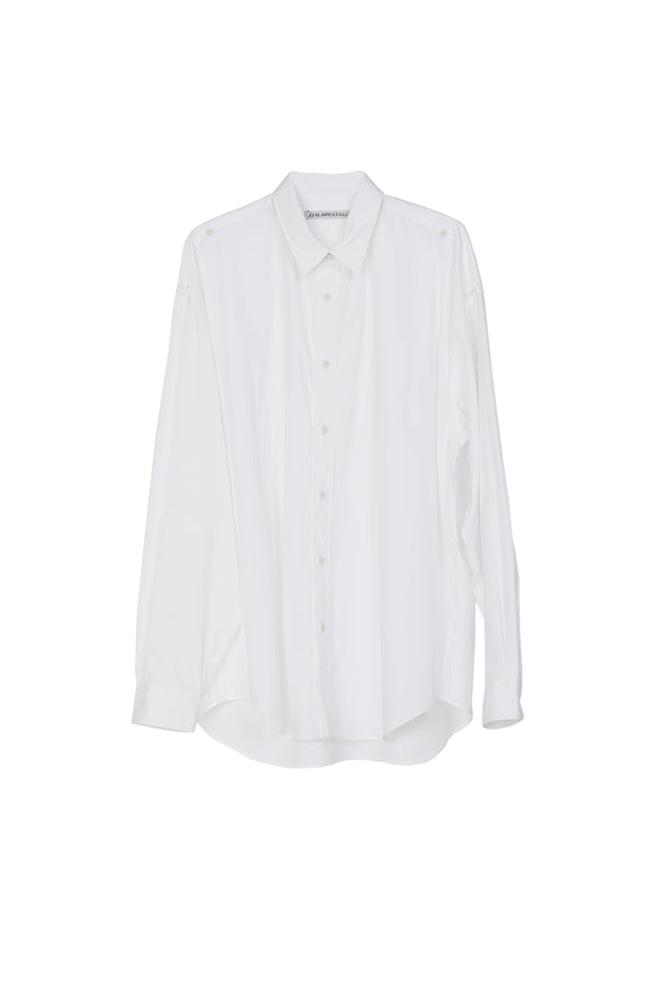 Roll Up Sleeve Shirt - White