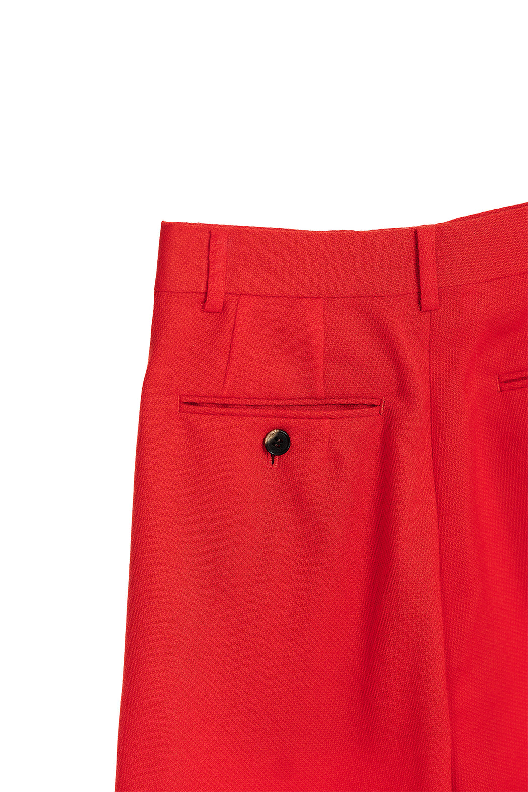 Pleated Shorts - Red