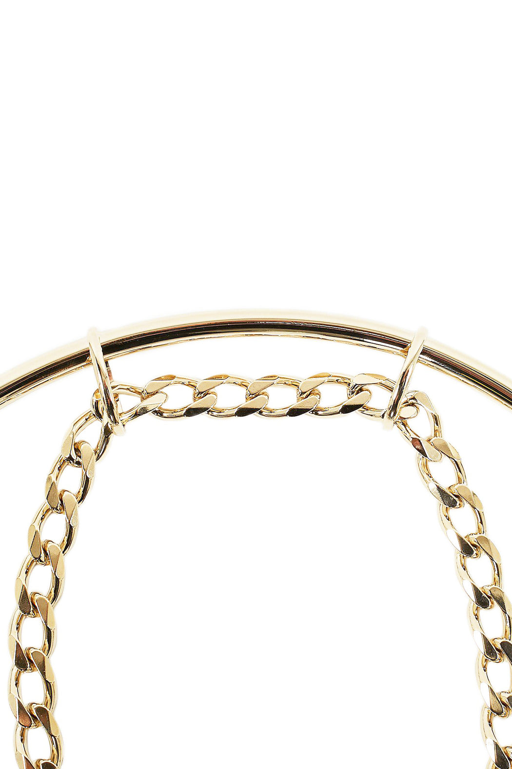 Semi Hoop Necklace
