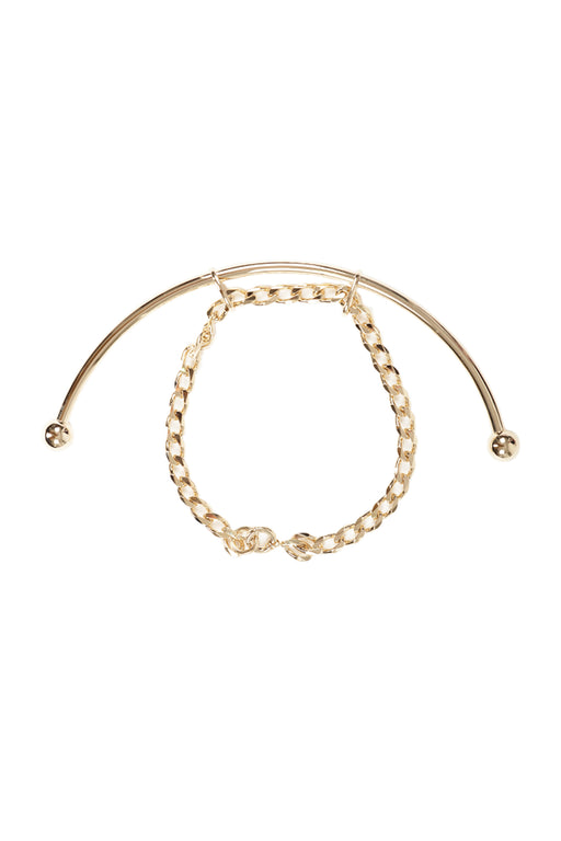 Semi Hoop Necklace