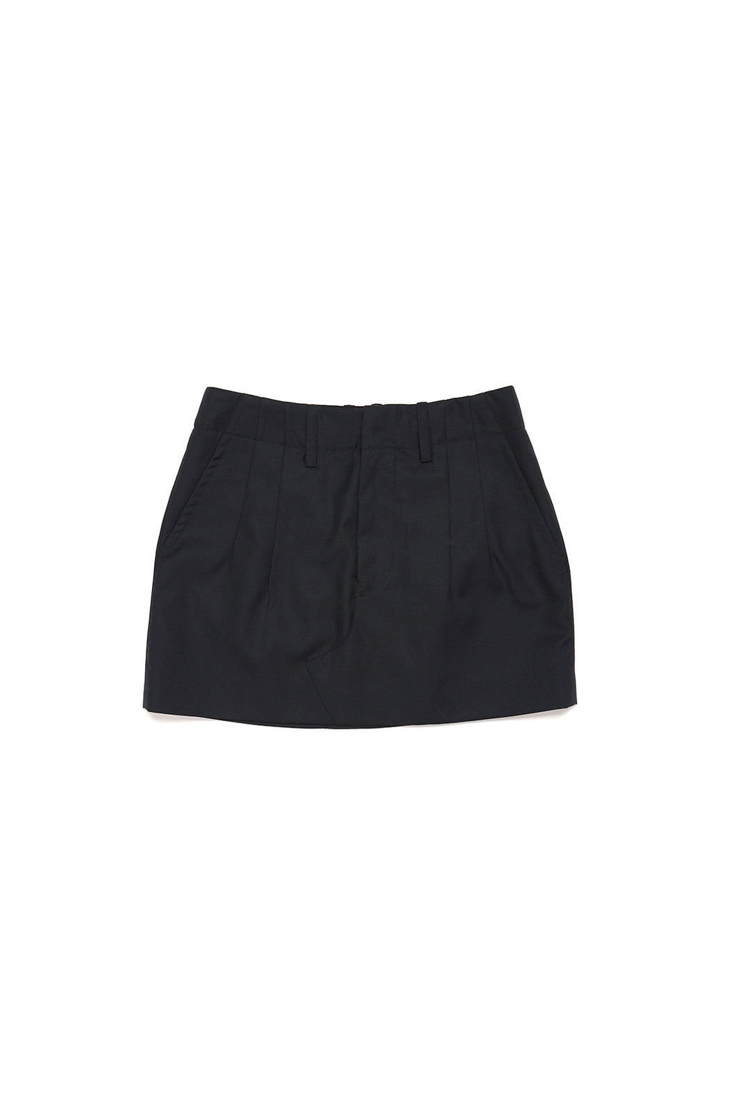 Lowrise Mini Skirt - Navy