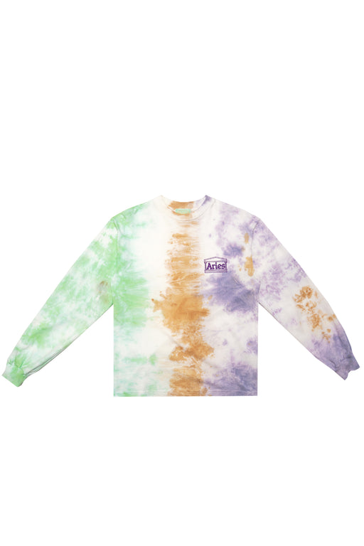 Ripple Tie Dye LS Tee - Multi