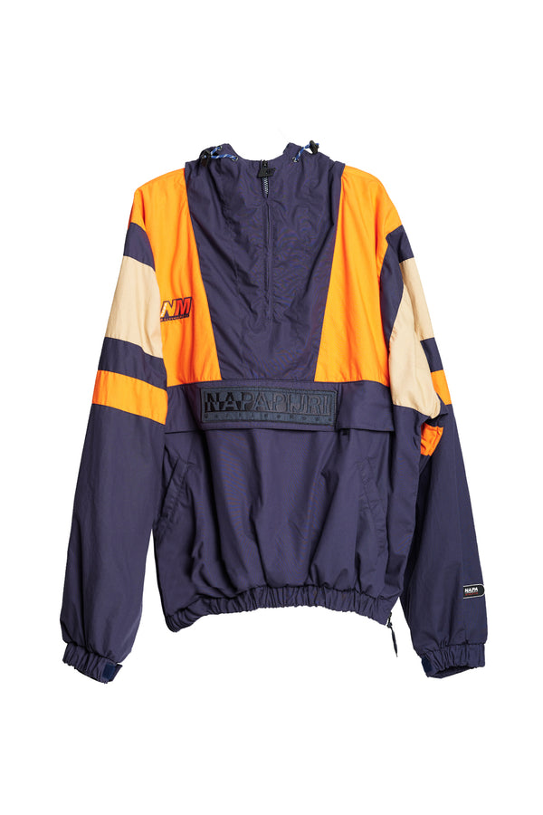 A-HUEZ Track Jacket - Blu/Org/Nat