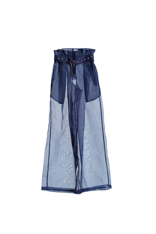 Organza Pants - Navy