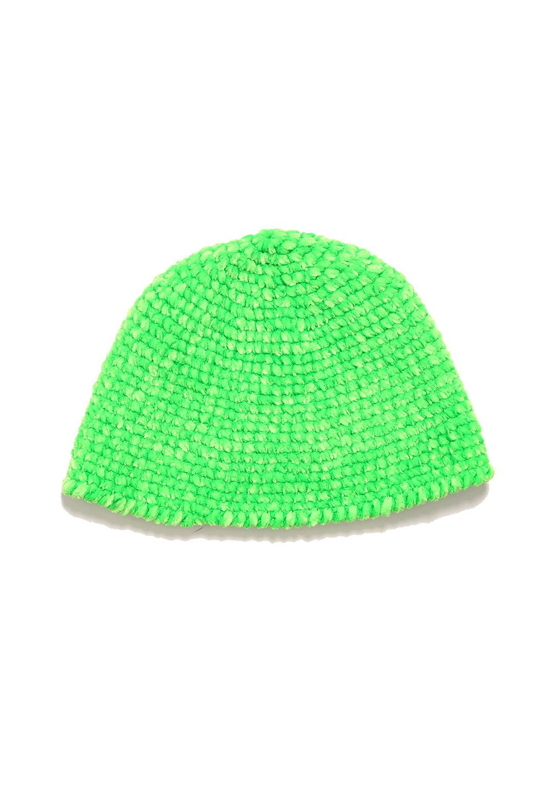 Knitted Bucket Cap - Green