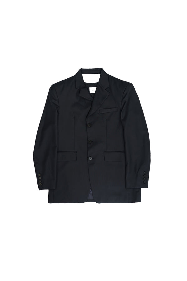 Back Cutting Blazer - Dark Navy