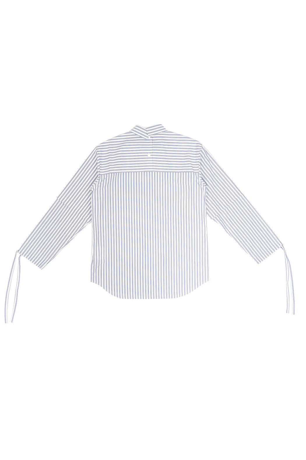 Kudos Soduk Double Sleeve Stripe Shirt - White