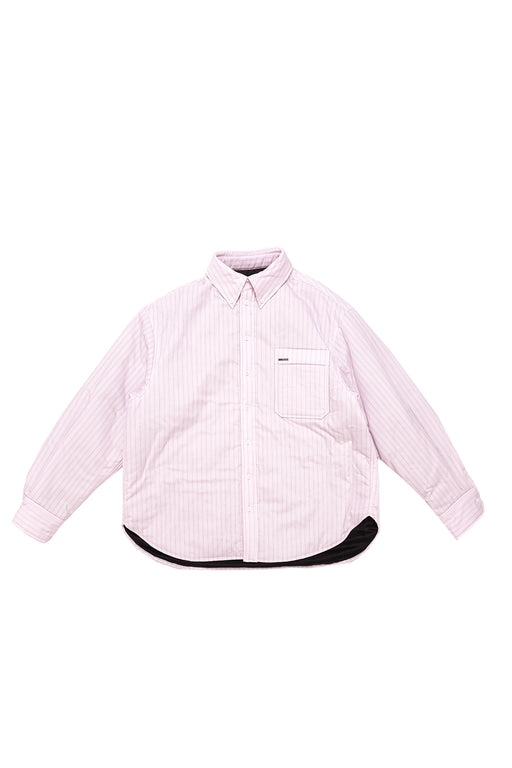 Padded Stripe Shirt - Pink