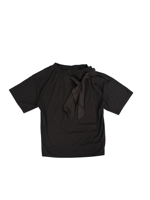 Scarf T-shirt - Black