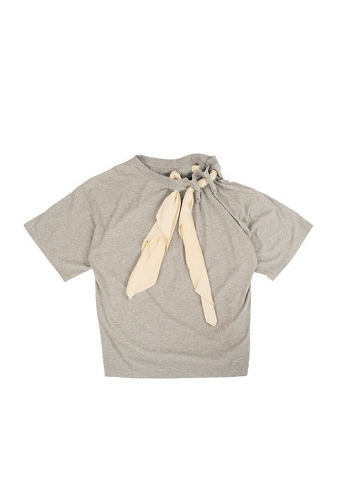 Scarf T-shirt - Grey