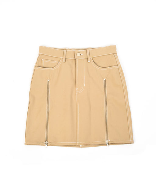 Draga Denim Skirt - Beige