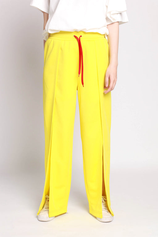 Slit Pant - Yellow