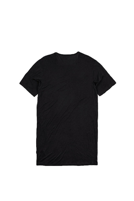 Overlong T-Shirt - Black