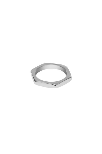 Silver Nut Ring